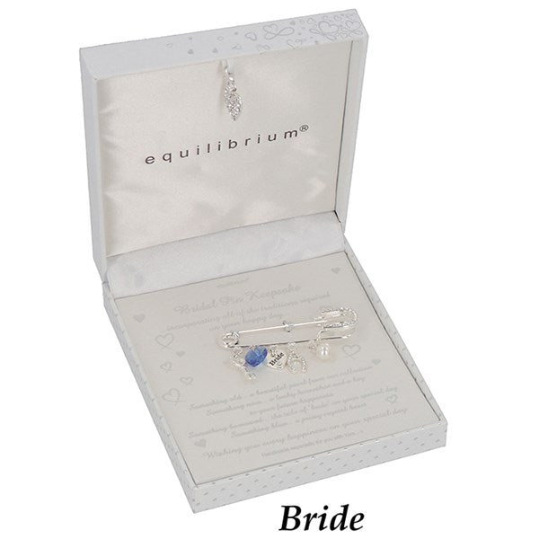 Bridal Wedding Pin Keepsake