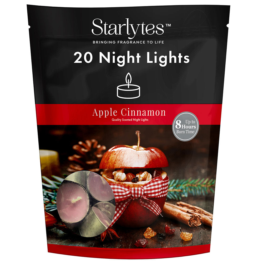 Starlings 20 Night Lights Apple Cinnamon