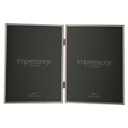 Impressions Double Silver Frame 6×8