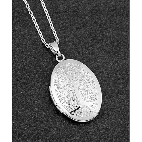 Equilibrium Silver Plated  Locket