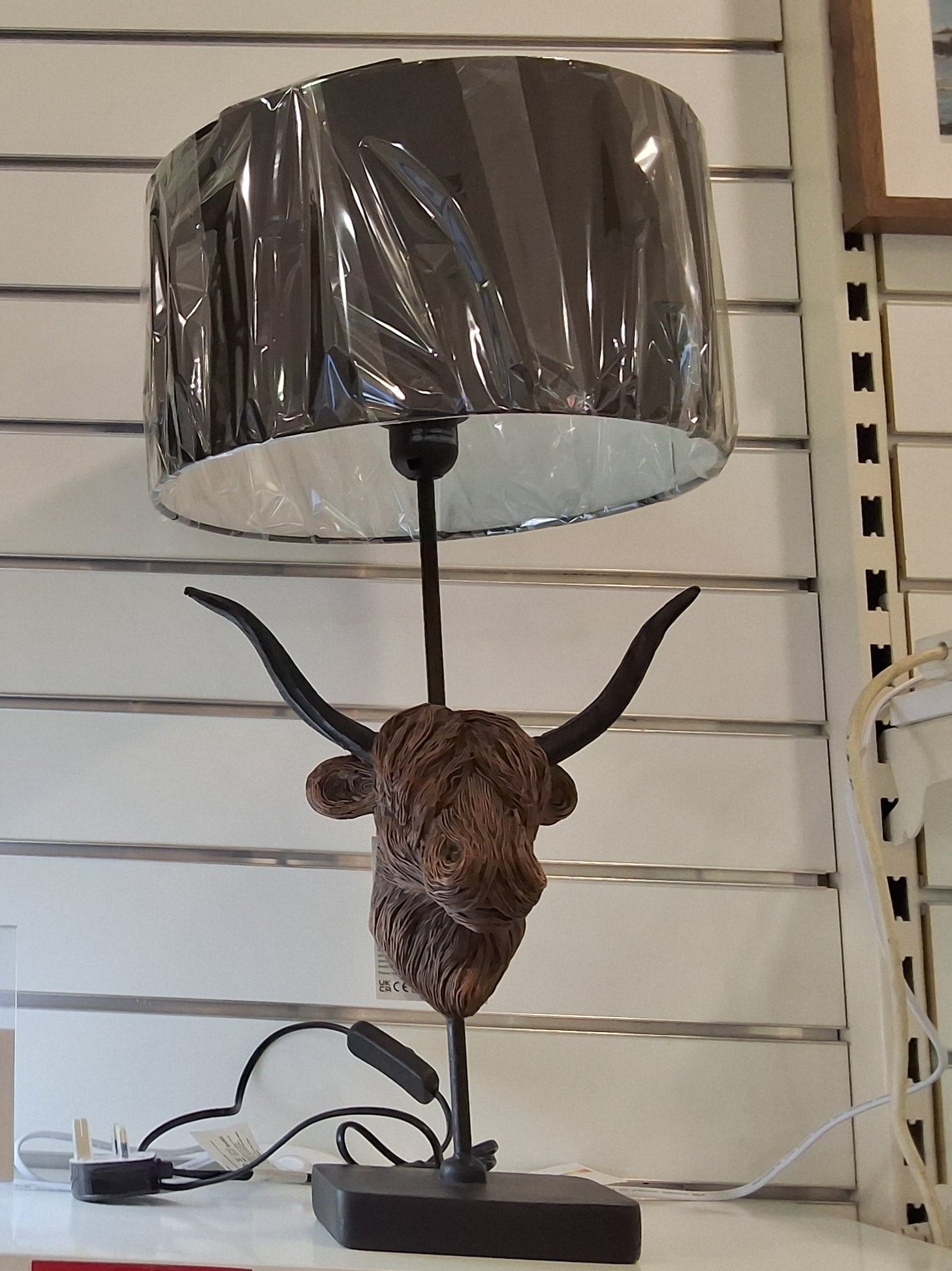 Highland Cow Lamp