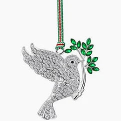 Newbridge Dove with Olive Branch Christmas Tree Decoration