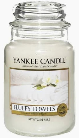 Yankee Candle Fluffy Towels Large Jar