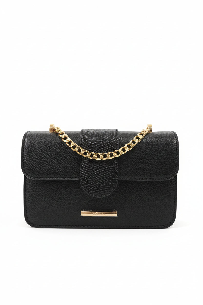 Hampton Poppy Small Crossbody Bag Black