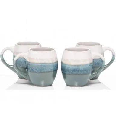 Newgrange Roundstone Pottery Mug set 4