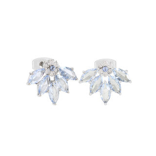 Tipperary Maureen O'Hara Vintage Flower Earring Silver