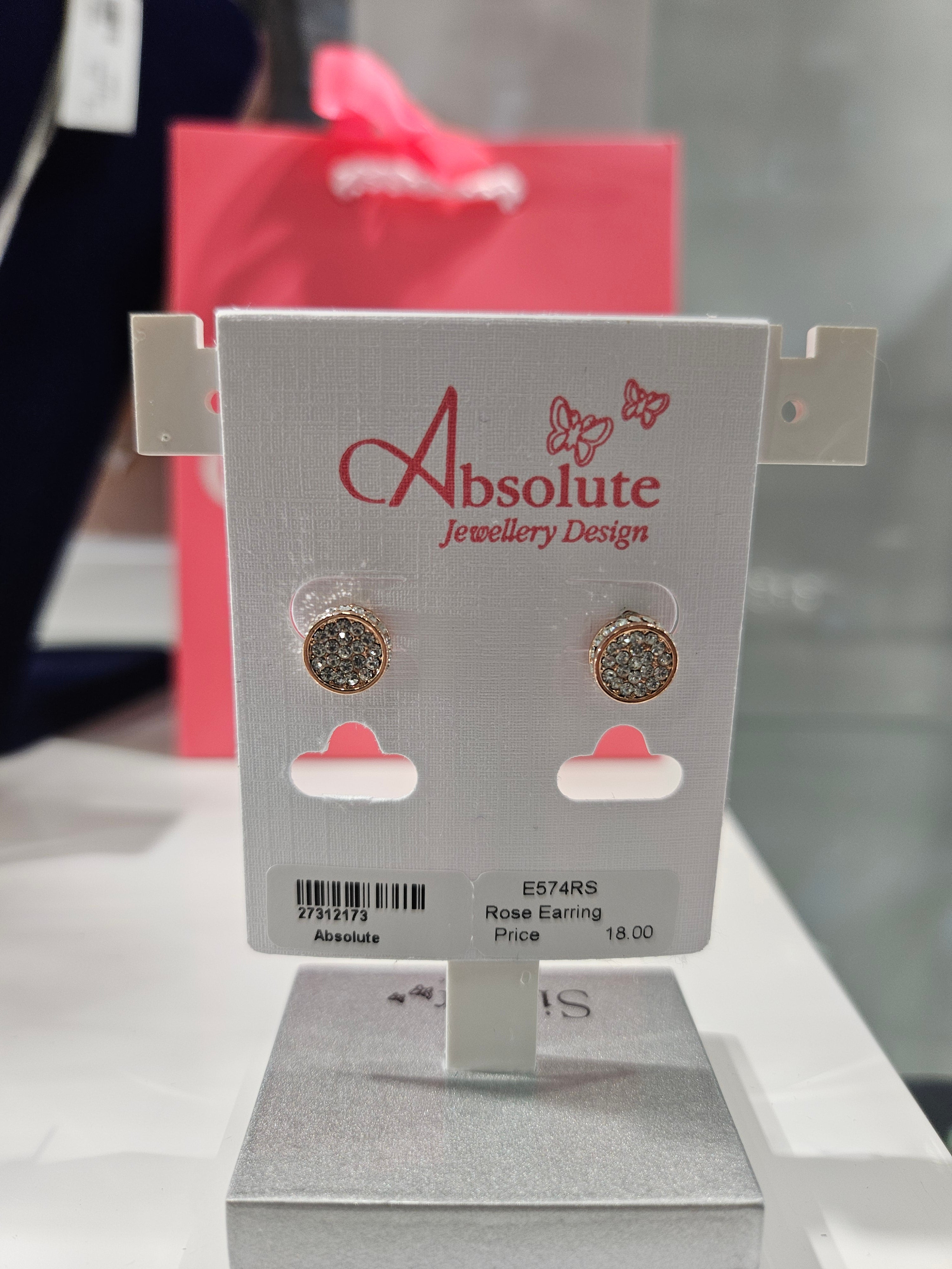Absolute Rosegold Plated Earrings