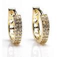 Newgrange Small Gold Hoop Earrings