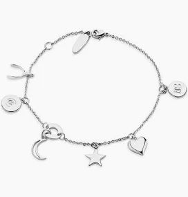 Newbridge Silverplate Bracelet Multi Charms
