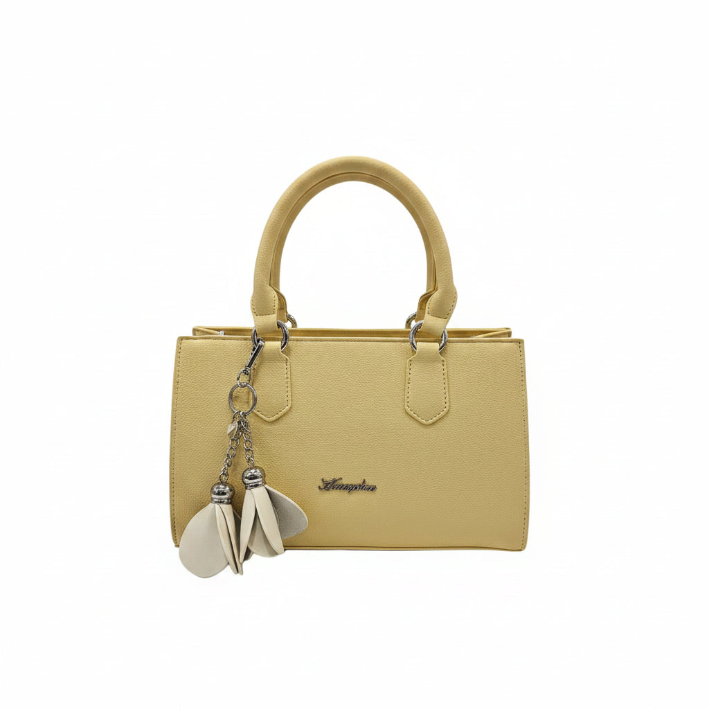 Tulip Double Handle Grab Bag Yellow
