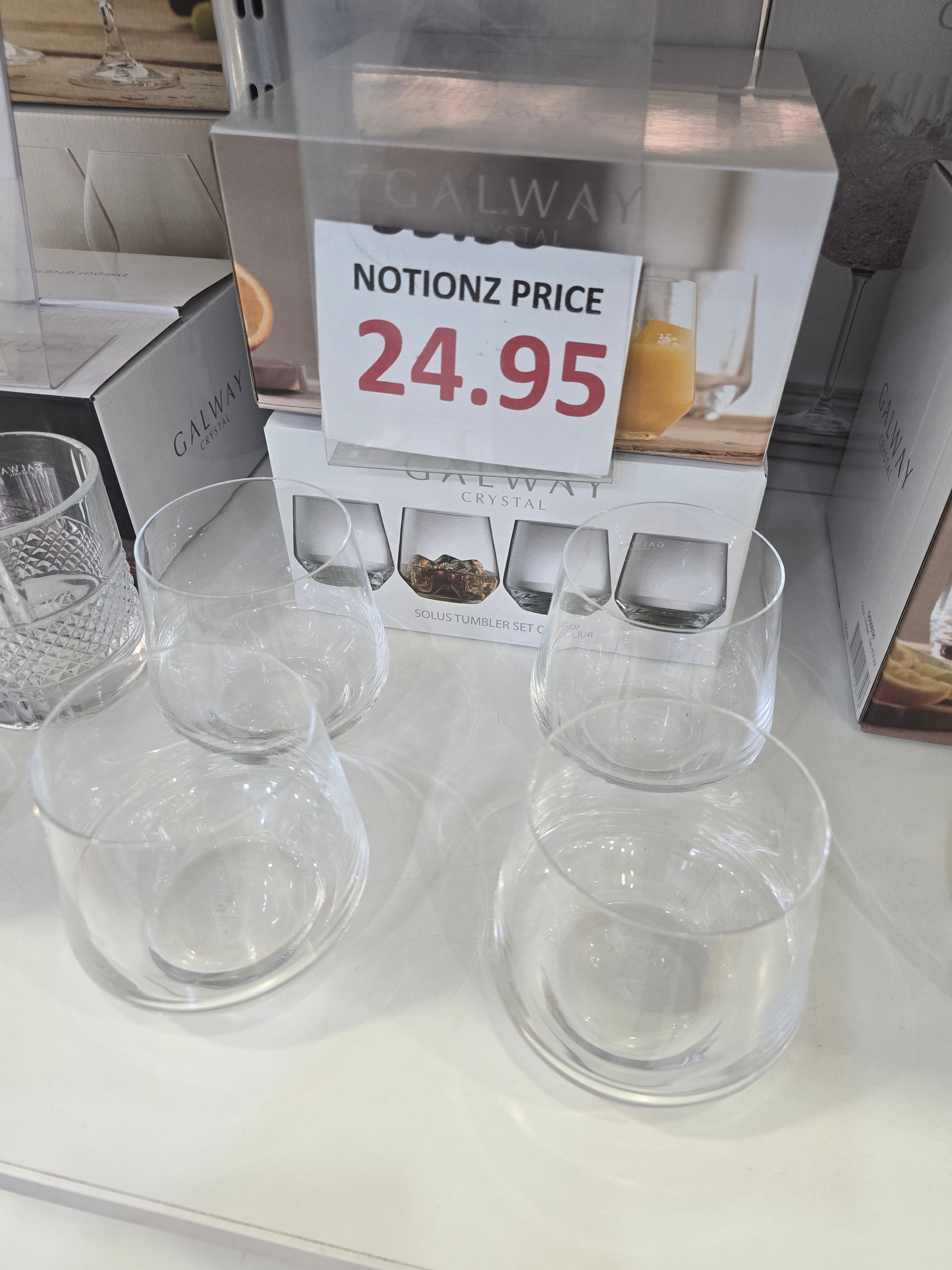 Solus Tumbler Set of 4