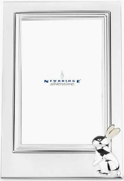 Newbridge  baby frame with white ribbon