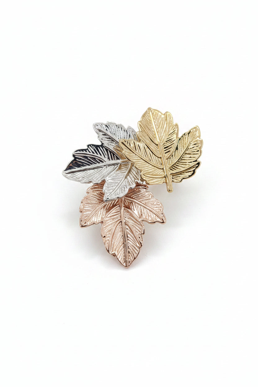 3 Leaf Brooch