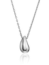 Absolute Sterling Silver Tear Drop Pendant
