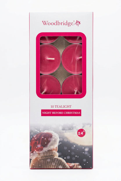 Night before Christmas  tealights set of 10