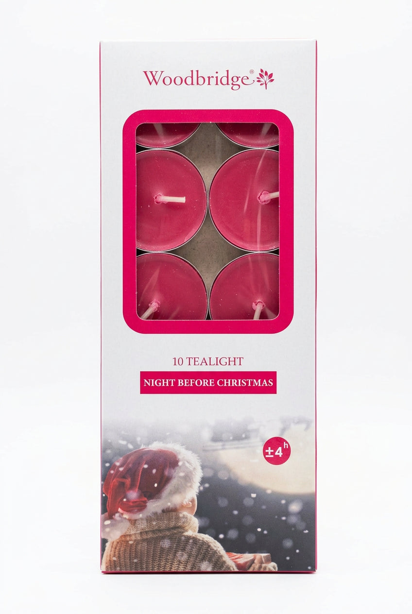 Night before Christmas  tealights set of 10