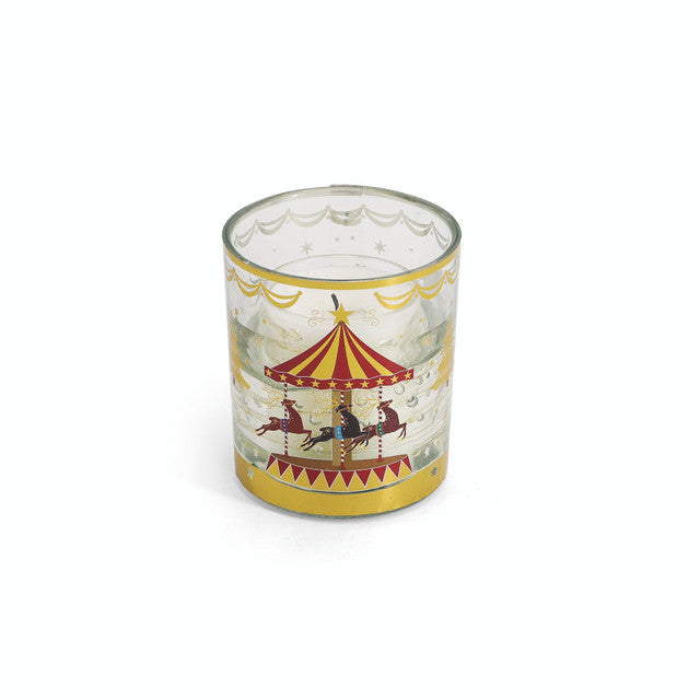 Tipperary Reindeer Carousel LED Candle