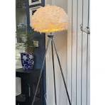 Newgrange Tripod Floor Feather  Floor Lamp