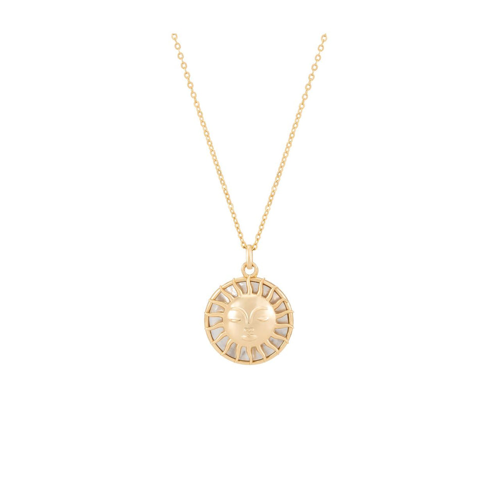 TC Soleil sun pendant mother of pearl