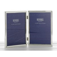 Classic Silver 4×6 Double Frame