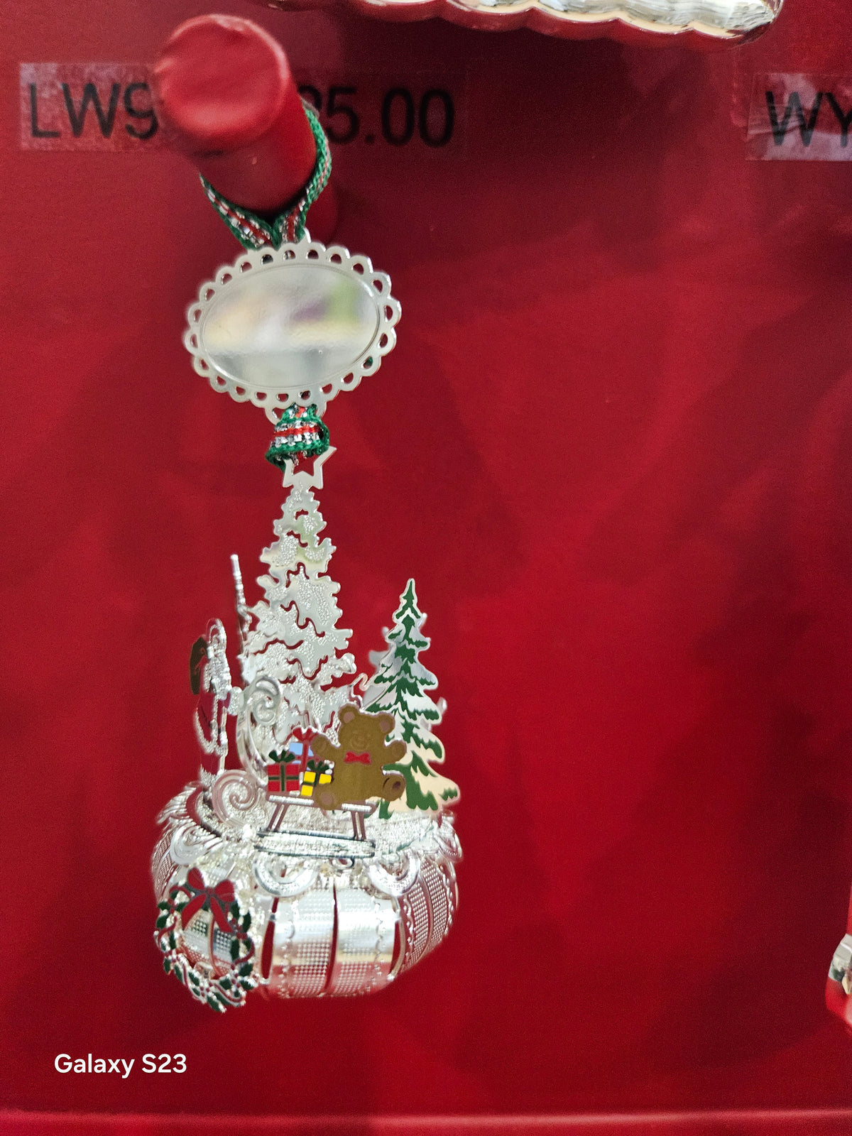 Newbridge Santa & Christmas Tree & Toys Tree Decoration