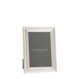 Impressions  Silverplated Single Beaded 4×6