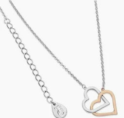 Tipperary Interlockeda Two Tone Heart