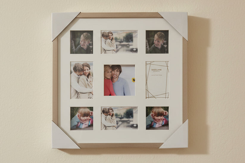 3D Collage 9 Picture Frame
