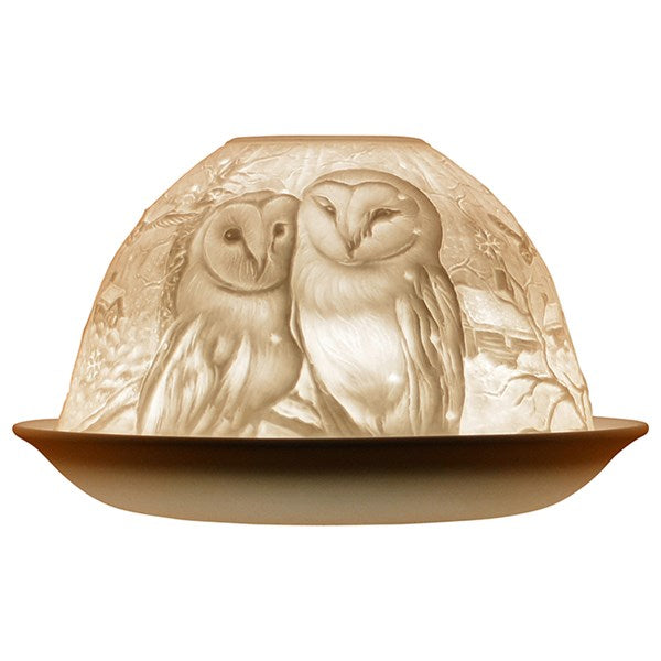 Nordic Lights Candle Shade Owles