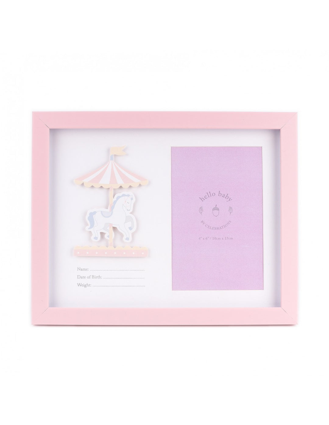Hello Baby Girl Frame