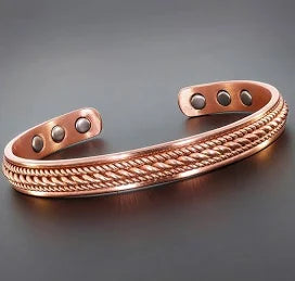 Equilibrium For Men Copper Twist Bangle