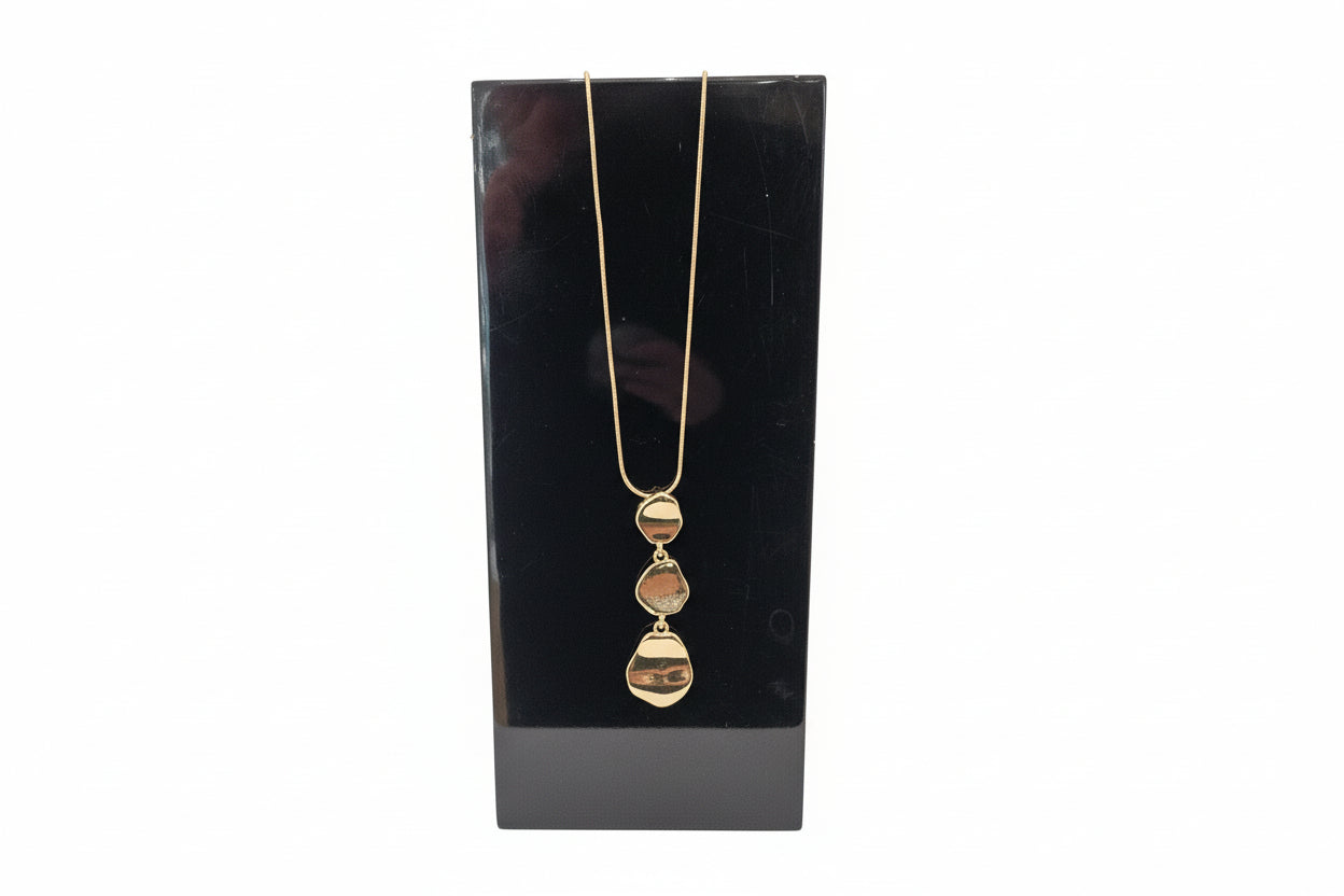 Long Gold Necklace  Snake Chain