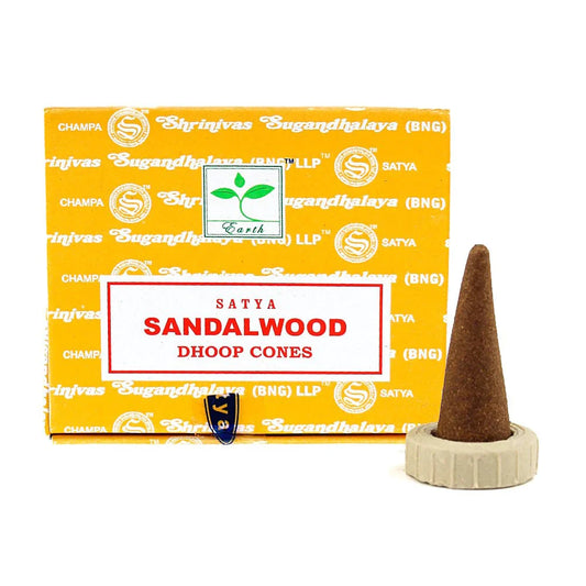 Sandlewood Backflow Dhoop Cones