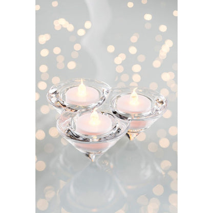 Trio votive with led lights
