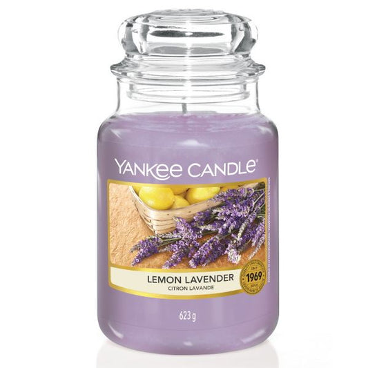 LEMON LAVENDAR LARGE JAR