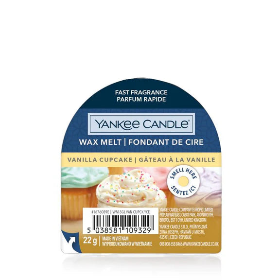 Vanilla cupcake yankee candle wax melt